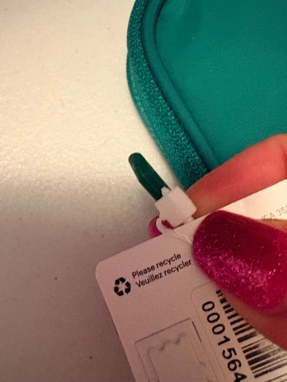 Lululemon NWT Clippable Nano Pouch Raceway Green color way.  No longer made styl